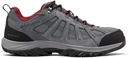 Columbia Men's Redmond III Waterproof Hiking Shoe, Titanium Grey Steel/Black, 9 | Image 5