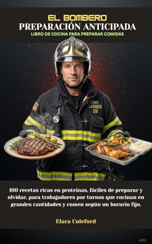 Imagen de EL BOMBERO PREPARACIÓN ANTICIPADA LIBRO DE COCINA PARA PREPARAR COMIDAS: 100 recetas ricas en proteínas