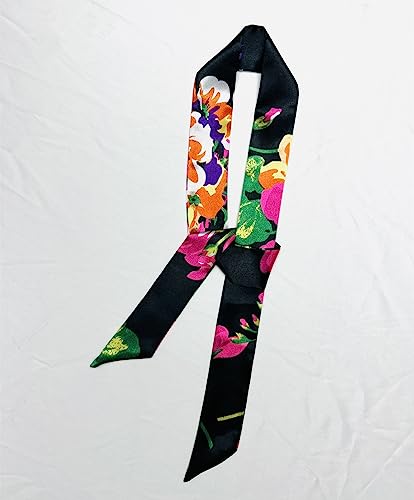 QTMY 4 Pack Purse Scarf for Bags Silk Head Scarf for Hair Handbag Women Scarfs Band Hair Neck Scarves Fashion Gifts,193