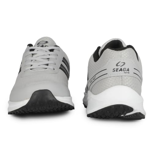 Image of SEAGA Sports Men Running Sports Shoes | Super Soft Breathable Casual Sneakers for Men | Anti-Skid Sole | Cushioned Insole | Lightweight Shoes Pack of 1