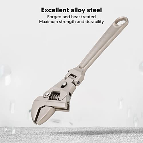 Chave ajustável Multi funcional e dobrável Rocker Ratchet Ferramenta de reparo de máquinas rápido pa