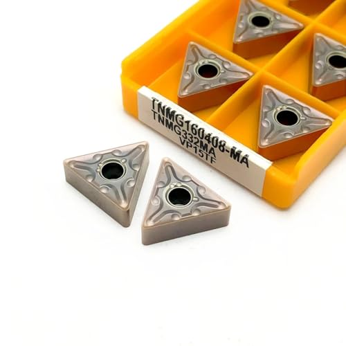 10 piezas herramienta de torneado externo TNMG160404-MA UE6020 miniatura 2