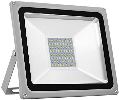 800W LED Flood Lights, 80000LM Super Bright Work Lights, Cold White 6000-6500K, Outdoor and Indoor IP65 Waterproof Wall Lights Security Light for Garage, Garden, Lawn, Yard by Coolkun