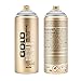 Produktbild Montana Cans Montana Spray Dose Gold 400ml, Gld400-m1100-Silver Metallic, 400