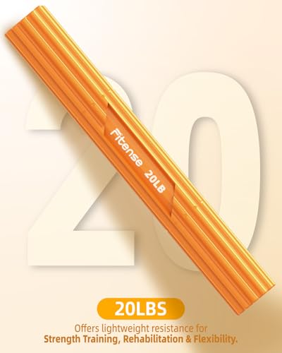 Fitense Flex Therapy Resistance Bar - Tennis Elbow & Golfers Elbow Pain Relief, Physical Therapy Bar for Tendinitis, Wrist, Forearm Rehab - Improve Grip Strength, Muscle Recovery & Hand Rehabilitation - Image 3