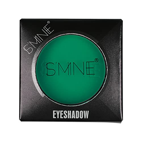 Ismine Single Green Matte Eyeshadow, High Pigment, Longwear, Intense Color Best Single Green Eyeshadow Eye Makeup For Day & Night #TOP1