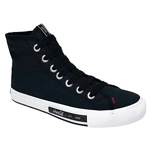 Tênis Coca-Cola Shoes Daytona Hi Feminino, Black, 35