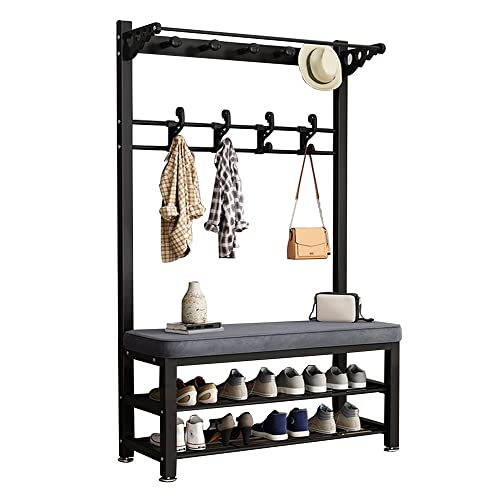 CYGUN Metal Perchero Gris Oscuro Estilo Industrial Cover