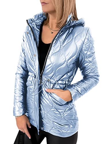 Manteau à capuche chaud pour femme parka doudoune urbaine chic