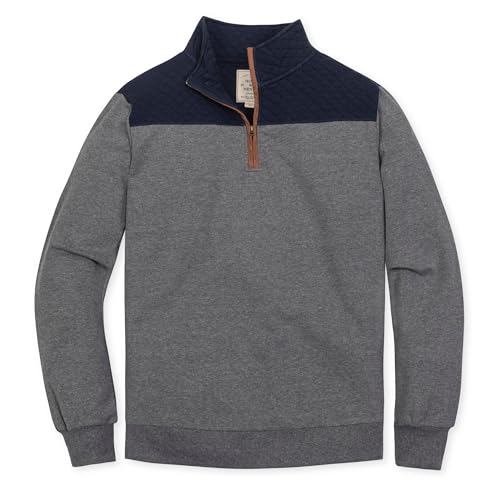 Image of Hope & Henry Men's Half Zip Pullover Sweater