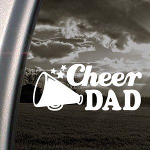Ritrama Cheer Dad Decal Truck Bumper Window Vinyl Sticker