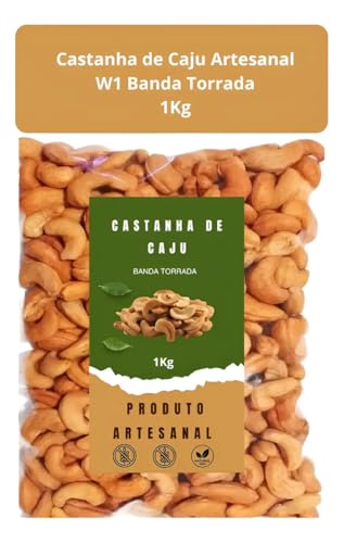 Castanhas De Caju Torradas Em Bandas 1kg Com Sal