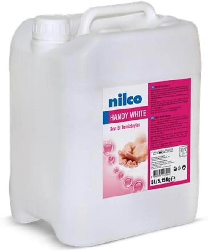 Nilco HANDY WHITE 5LT/5.15KG BEYAZ SEDEFLİ SIVI EL SABUNU