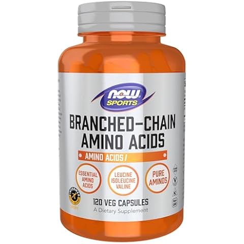 Now Foods Vegan BCAA Capsules, 120 Count Cover