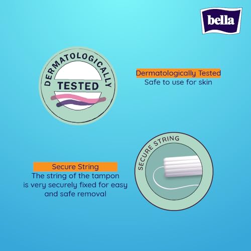Bella Tampon Super Plus for Women | High Absorption | Suitable For Very Heavy Flow| Soft & Safe Protection | Comfort Fit | Leakproof | Pack of 1 | 16 Pcs - Image 6