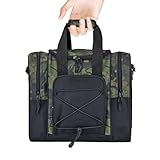 Bowlingtaschen 1 Ball – einzelne -Tragetasche | gepolsterte Halterung, Tragetasche, Verstellbarer Gürtel, Handtasche, multifunktionale Tasche für Handtuch