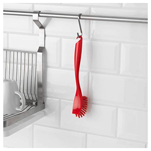 Digital-Shoppy-Dish-Washing-Polypropylene-Plastic-Brush-25-cm-10-inch-Assorted-Colours-5-Pieces
