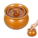 ABOOFAN Keramik Eintopfglas 500ml Mit Deckel Haushalts Suppenschüssel Aus...