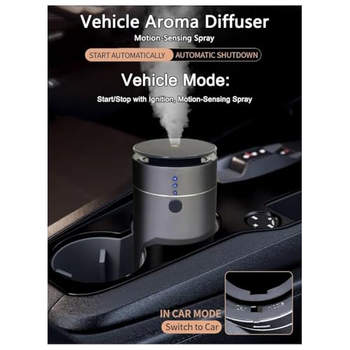Difusor de aroma inteligente con arranque automático y modo dual 7