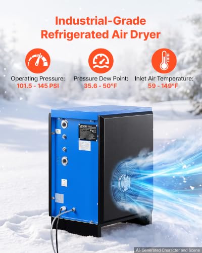 VEVOR 50 CFM Refrigerated Air Dryer