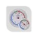 ONEVER Thermomètre d'humidité Ménage Thermomètre analogique centigrade Hygromètre Humidimètre Thermomètre Mètre de température