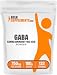 BulkSupplements GABA (Gamma Aminobutyric Acid) Powder (100 grams)