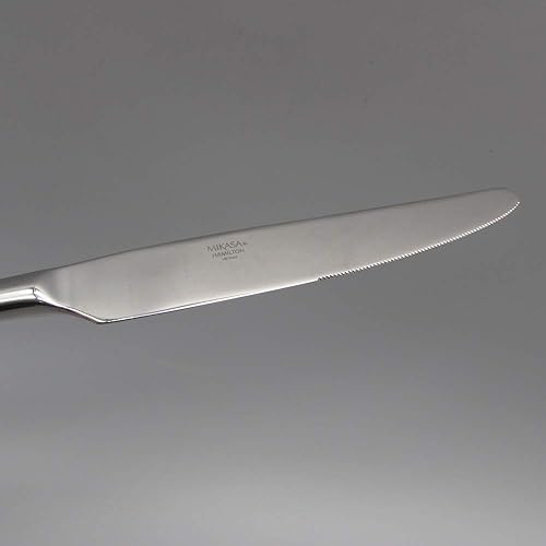 Miniatura 7 de Mikasa Oliver - Juego de cubiertos de acero inoxidable 1810 de 20 piezas, servicio para 4