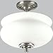 Progress Lighting P3530-09 Lawford 2 - Light Semi Flush in Brushed Nickel - P353