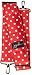 JuJuBe Messenger Strap, Onyx Collection - Black Ruby - Red/White Polka Dots
