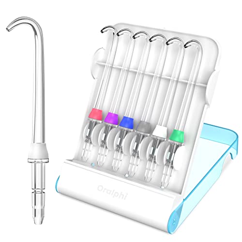 Image of Replacement Tips for Waterpik Water Flosser (6 Implant Denture Tips)