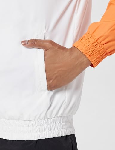 Image of The Indian Garage Co Men Regular Fit Colorblocked Wind Cheater
