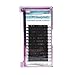 Produktbild Silk Individual Eyelash Extensions Mix Length Trays D - curl / 0.15mm by MBeauty4all