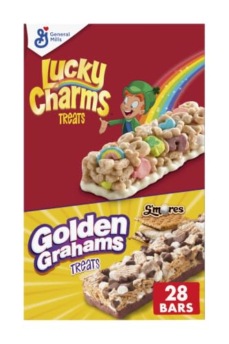 Lucky Charms and Golden Grahams S'mores...