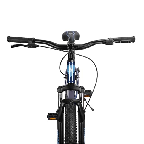 Image of Toronto Maple Bicycle with 26 inch tire Size and Steel Frame, Single Speed Gear with Front Suspension and disc Brakes, Blue, 1