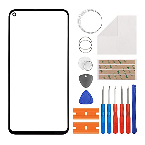 Duotipa Vitre de réparation d'écran en verre compatible avec Huawei Nova 5T YAL-L21 YAL-L61 6,26