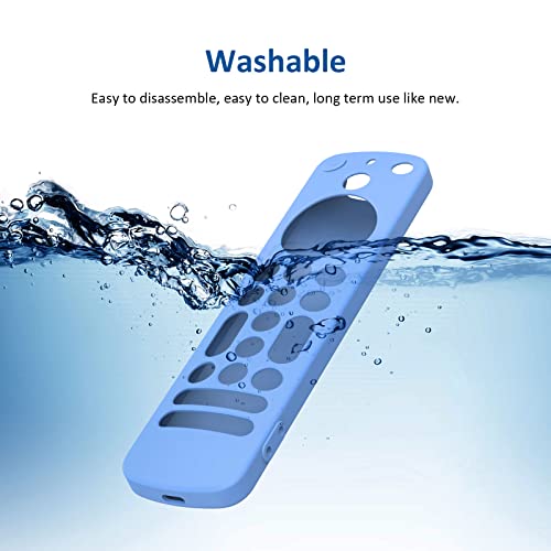 Coque silicone G25N8L pour télécommande Pro Voice 2022 LEFXMOPHY bleu brillant