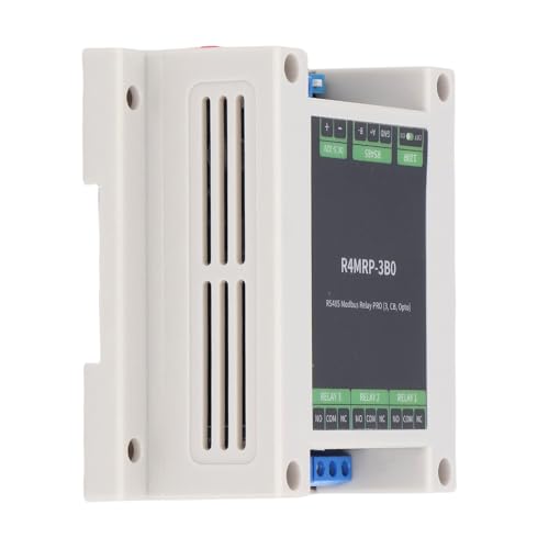 Módulo de relé industrial de 3 canales para bus RS485 y protocolo Modbus RTU 7