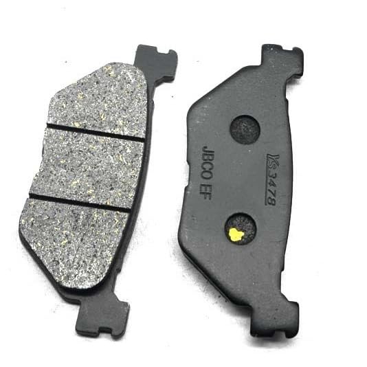 Zestaw przednich i tylnych klocków hamulcowych motocykla dla TDM900 Non ABS 2002-2015 TDM900A 2005-2013 TDM900X 5PSF 2008 TDM 900(Rear Brake Pads)