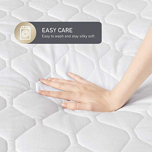 Premium Mattress Heating Pad Queen Size 60x80 inch | Quilted Cotton Electrical Mattress Pad with 20 Heat Setting Dual Controller & Auto Shut Off | Relieve Sore Muscles/Joints - Thumbnail 4