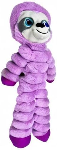 KONG Shakers Crumples Jumbo Floppy Plush Juguete para Perro (Sloth) miniatura 3