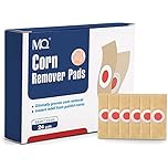MQ Corn Remover Pads, Wart Remover, Foot Corn Remover Patch, 24 Pcs Corn Removal Pads, Corn Removal Ideal for Relief Corn Pain and Foot Care, Corn Plasters with Hole for Feet, Hand, Toe