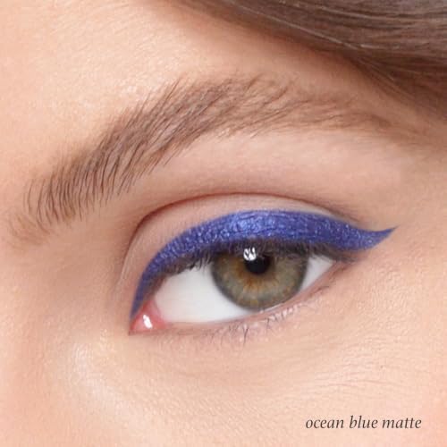  When Pencil Met Gel Eyeliner, Waterproof, Ocean Blue Matte thumbnail