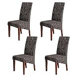 ♥ Largement Utilisé: Les housse de chaise noël peuvent être largement Utilisées dans la salle à manger, le salon, la chambre, la cuisine, le bureau, la salle de réunion, l'hôtel, les mariages, les banquets, les cérémonies et les fêtes, parfaitement adaptées à toutes les occasions. Haute performance de décoration.