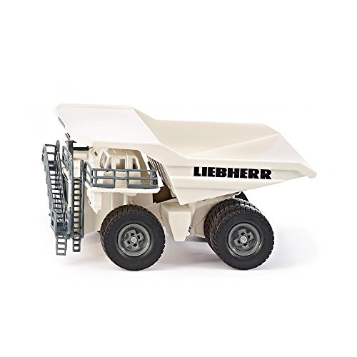 siku 1807, Autocarro con cassone ribaltabile Liebherr T 264, 1:87, Metallo e Plastica, Bianco