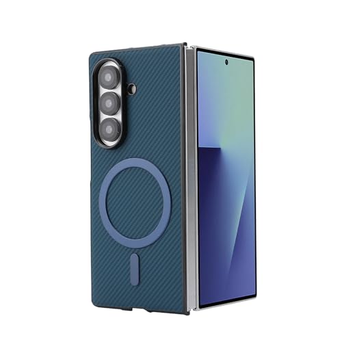 �}�O�l�b�g�����O Magsafe�Ή� Galaxy Z Fold7 �p �P�[�X SC-56F SCG34 �J�o�[ ���^ �y�� �Ռ��z�� �M�����N�Vz�t�H�[���h7 (�l�C�r�[)