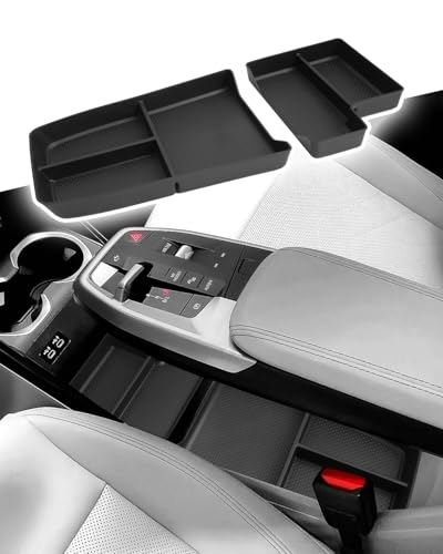 CDEFG 2Pcs for 2023 2024 2025 2026 BMW X1 U11 Accessories Center Console Organizer Tray X1 (xDrive28i, M35i xDrive) Lower Middle Console Storage