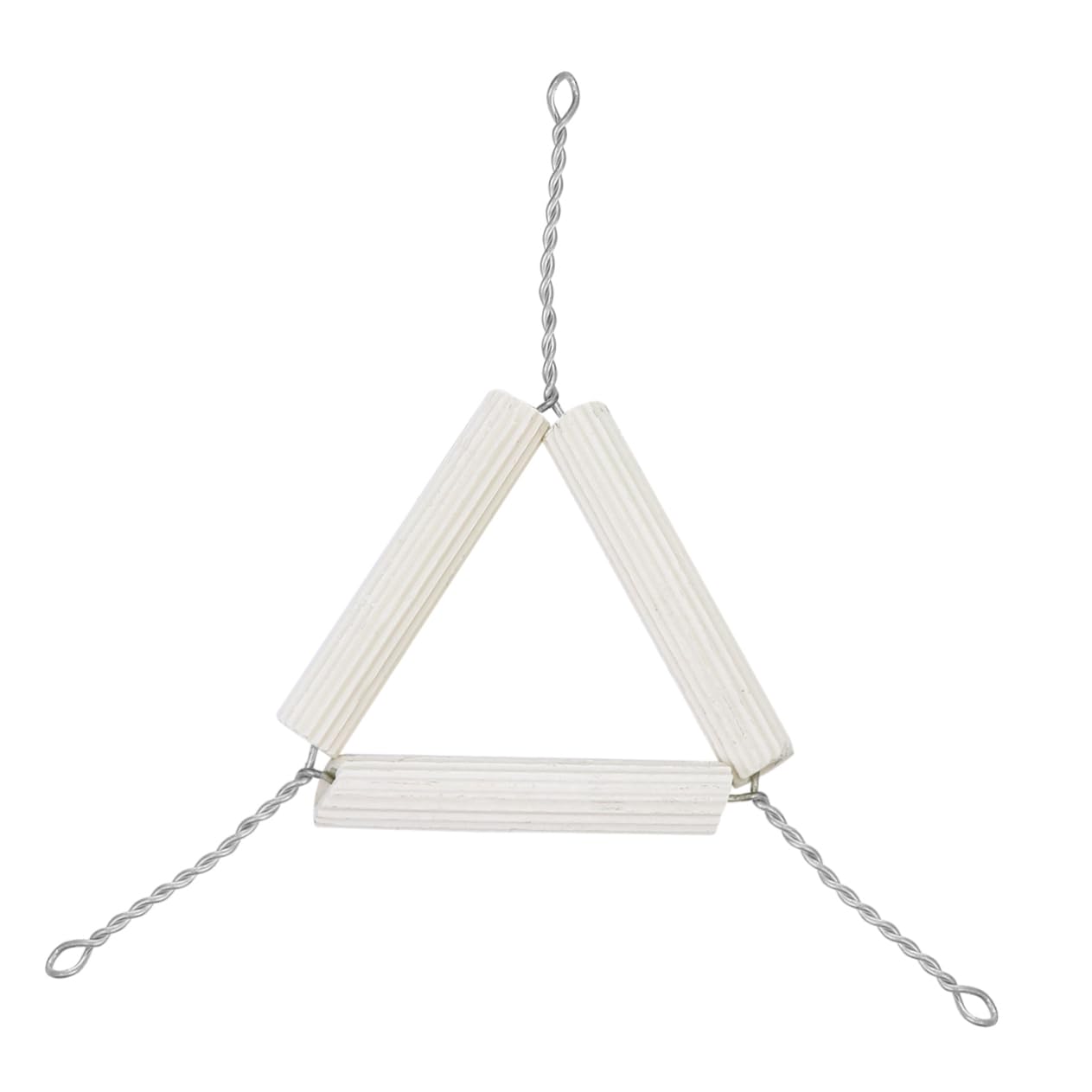 KICHOUSE 10pcs Clay Triangle Crucible Holder Science Triangle Holder for Heating Chemistry Heater Stand