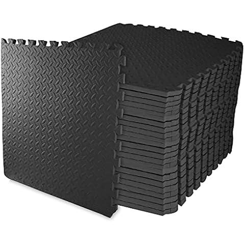 Signature Fitness Puzzle Exercise Mat for Home Gym Cover