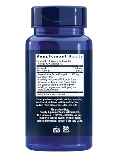 Life Extension Advanced Male Sexual Support