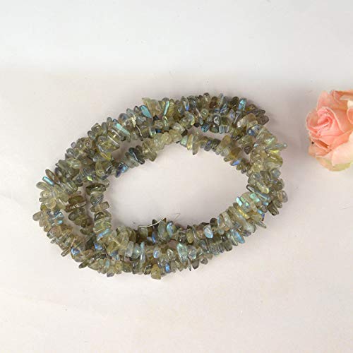 Image of Reiki Crystal Products Certified Natural Crystal Stone Chip Mala Necklace Collection for Men & Women, Reiki Energized Gemstone Jewellery for Meditation, Yoga, Spiritual Styling & Everyday Wear, Multiple Stone Variants
